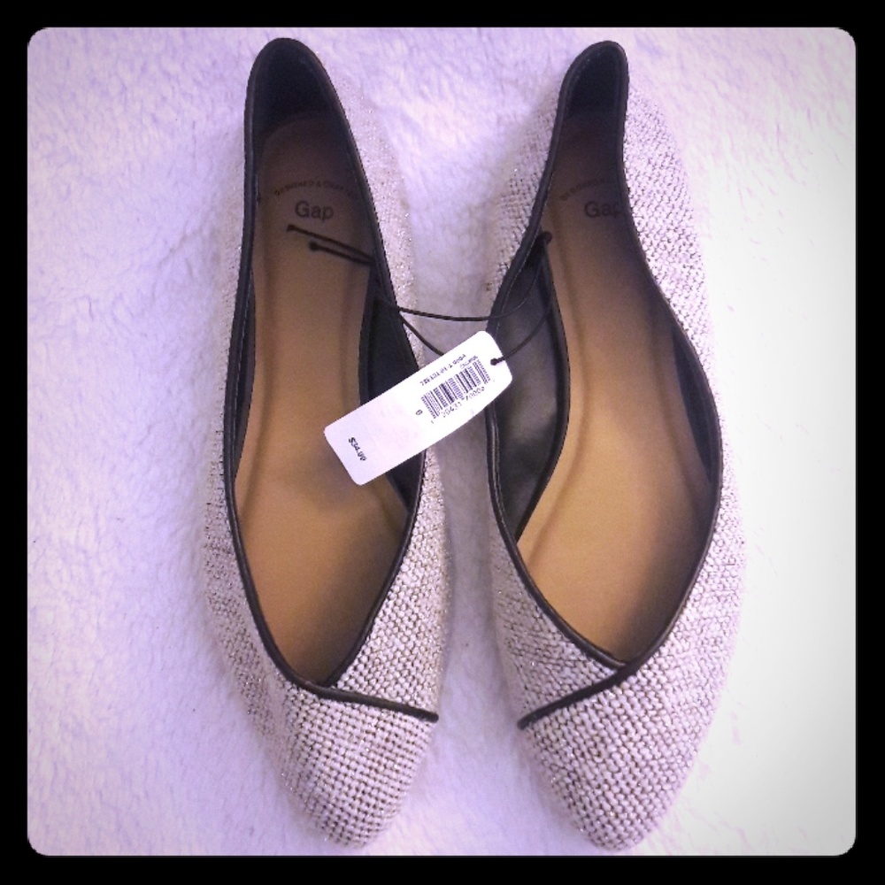 NWT Gap Tweed Pointed Flats